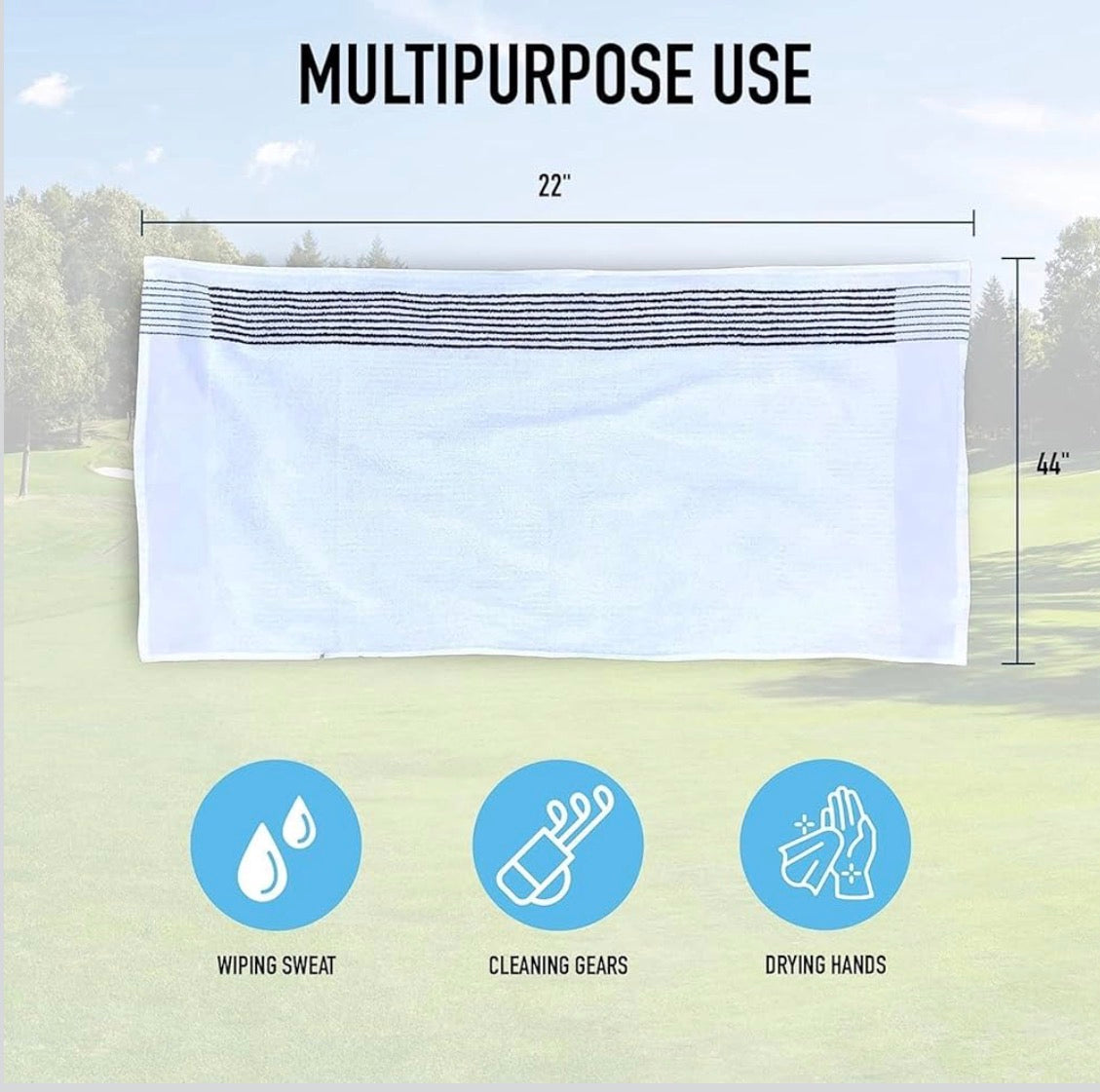 Pre-Order. Great Bird Caddie Towel - Limited Quantity