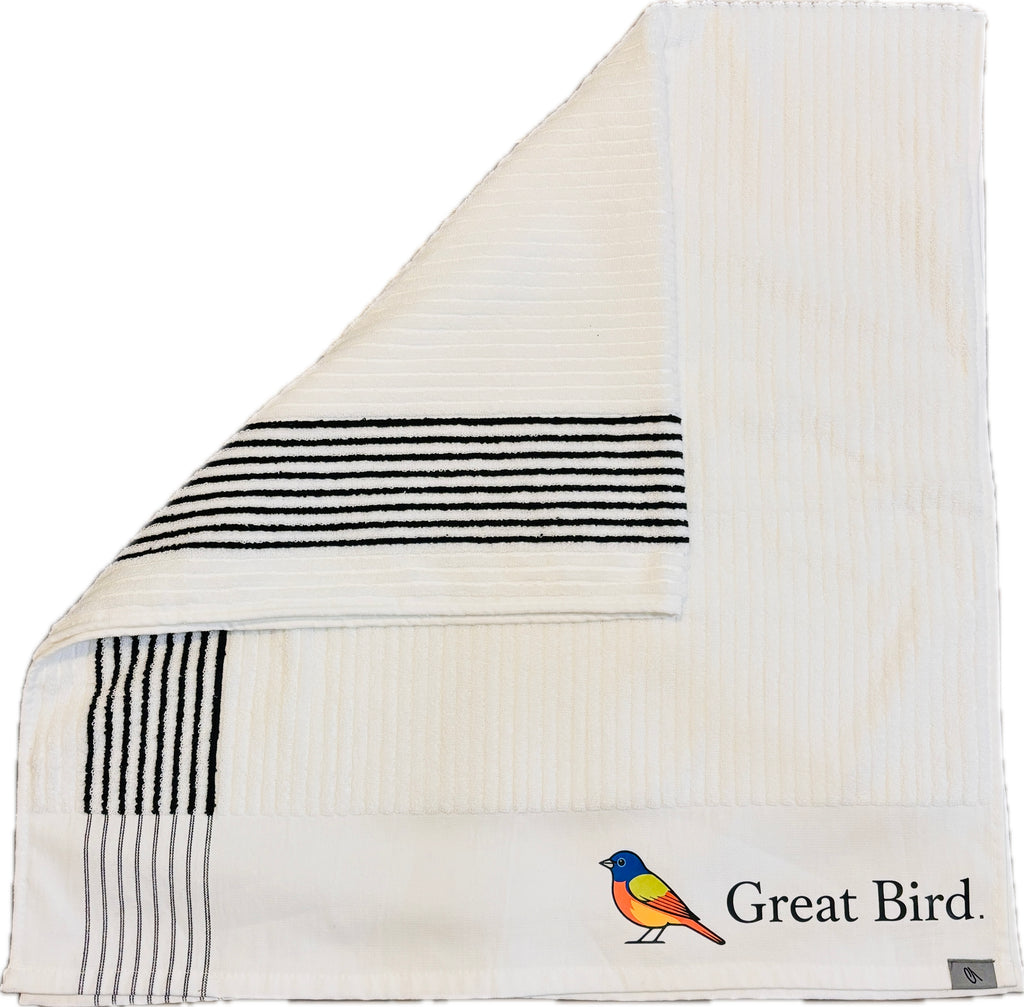 Pre-Order. Great Bird Caddie Towel - Limited Quantity